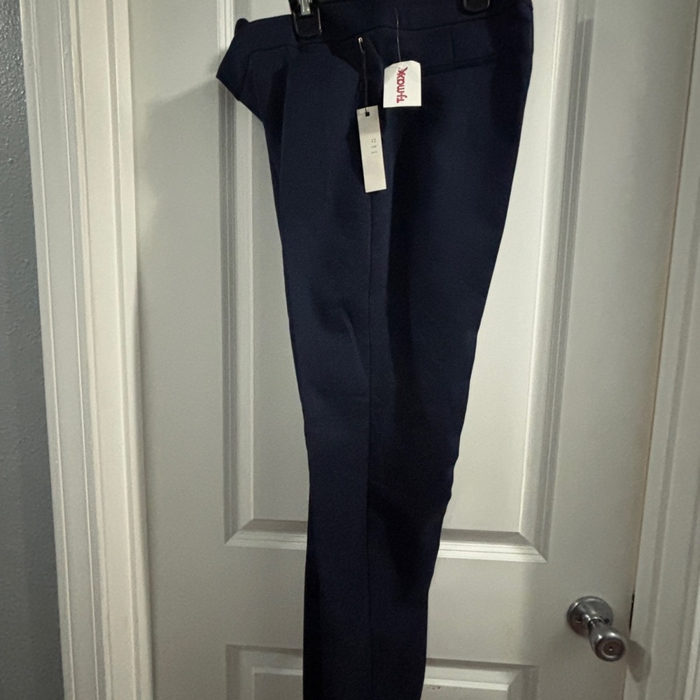 Women’s Dark Blue Business Casual Pants
